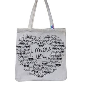 “I Meow You” Tote Bag